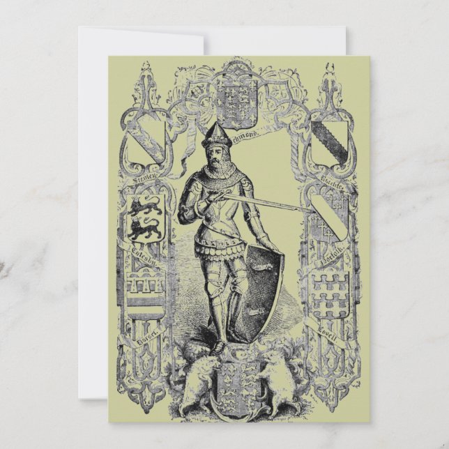 Knight Invitation (Front)