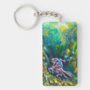 KNIGHT LANCELOT, CHEVAL EN FORÊT VERTE