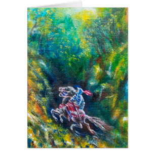 KNIGHT LANCELOT, CHEVAL EN FORÊT VERTE