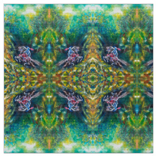 KNIGHT LANCELOT ,HORSE RIDING IN GREEN FOREST FABRIC