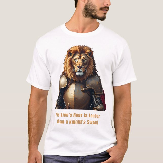 Knight lion T-Shirt (Front)