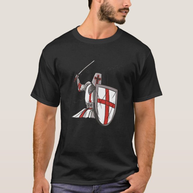Knight Medieval and Renaissance Ren Fair Premium T-Shirt (Front)