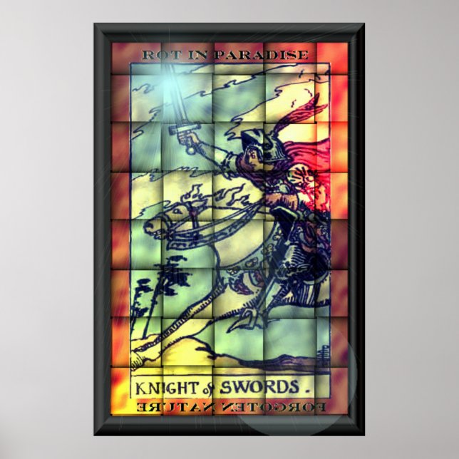 Knight of swords poster (Front)