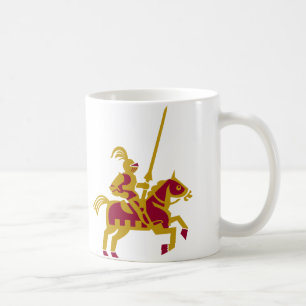 Knight On Horseback Coffee Mug