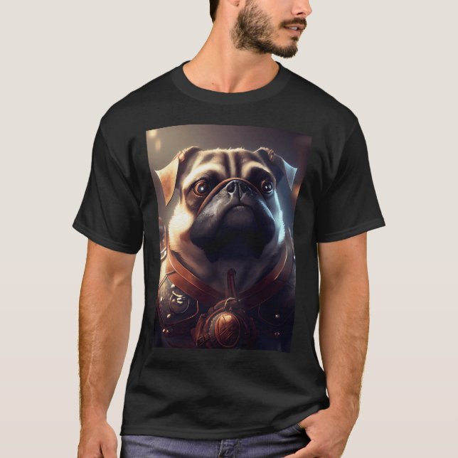 Knight: Pug T-Shirt (Front)