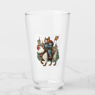 Knight Pup � Medieval Hero Dog Glass