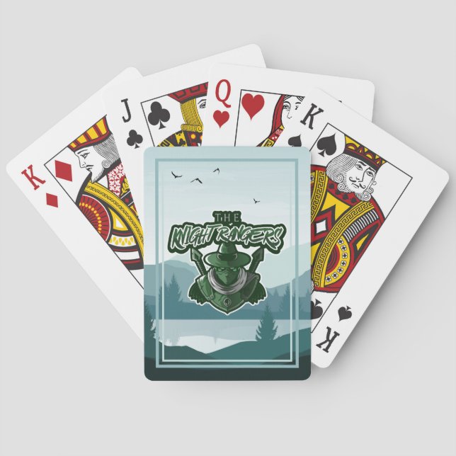 Knight Rangers Playing Cards (Daytime Deck 2024) (Back)