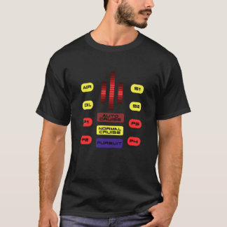 Knight Rider KITT Car Dashboard Graphic Classic T-Shirt