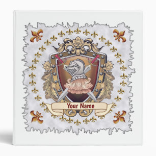 Knight Shield Surname Binder
