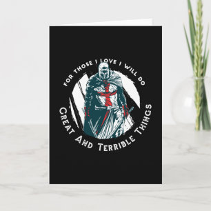 Knight templar card