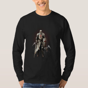 Knight Templar Christian Warrior Of God Crusader T-Shirt