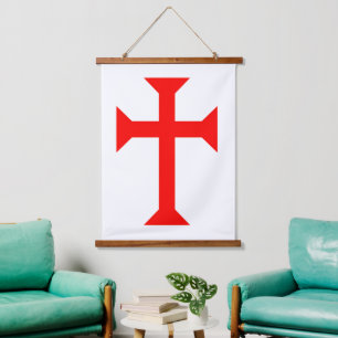 Knight Templar Hanging Tapestry