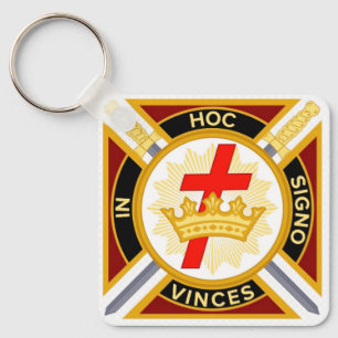 Knight Templar  Keychain