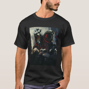 Knight Templar Medieval Horseman Knights T-Shirt