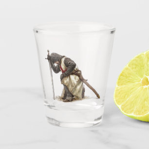 Knight Templar Shot Glass