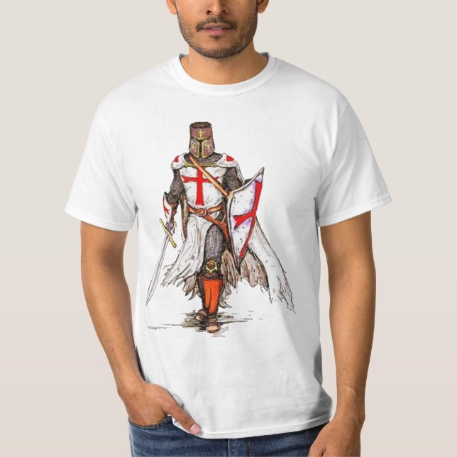 knight templar tshirt (Front)