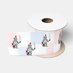 Knight warriors satin ribbon