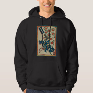 Knight With Eagle Heraldry, 14th Century Medieval Hoodie