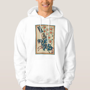 Knight With Eagle Heraldry, 14th Century Medieval Hoodie