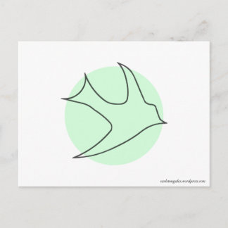 Knightingales Postcard (Green)
