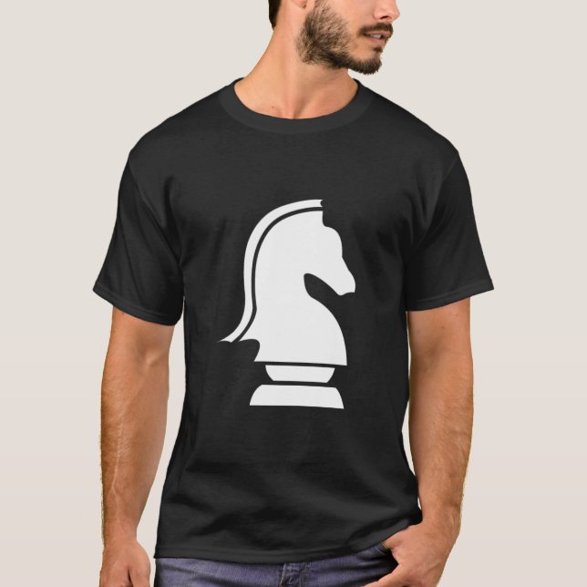 Knightlogo T-Shirt (White) (Front)
