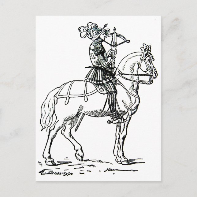 knights-armour-7 postcard (Front)