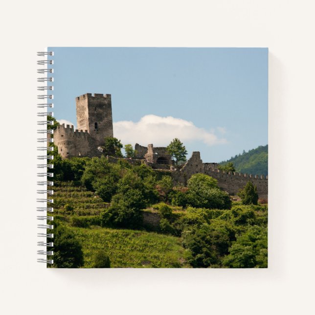 Knight's Castle in Wachau Austria Notebook (Front)