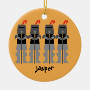 Knights Ceramic Ornament