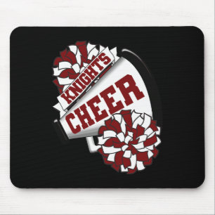 Knights Cheer Ck To School Cheerleading Spirit M  Mouse Pad