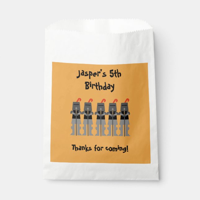 Knights Favour Bag (Front)