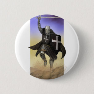 Knights Hospitaller 2 Inch Round Button