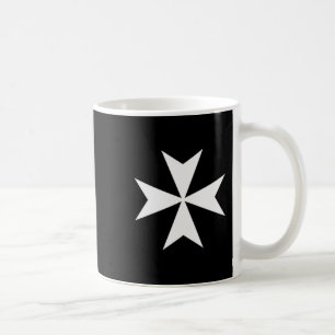 Knights Hospitaller Maltese Cross Catholic Christi Coffee Mug
