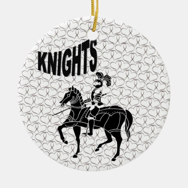 Knights Keepsake Ornament (Front)