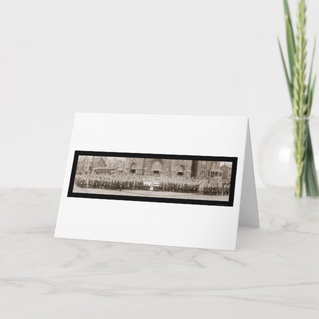 Knights of Columbus Photo 1914 Card (Front)