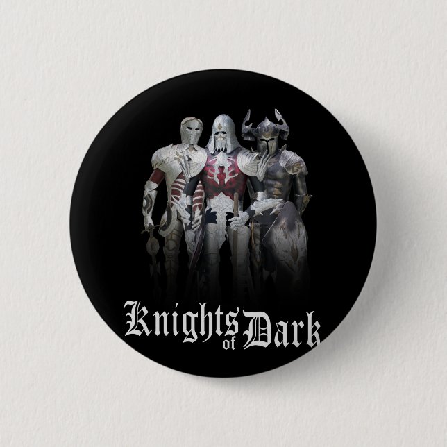 Knights of Dark 2 Inch Round Button (Front)