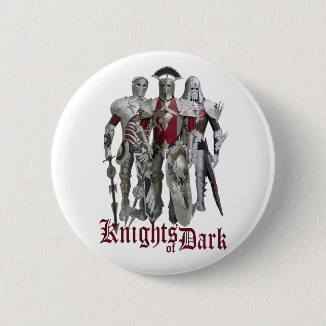 Knights of Dark 2 Inch Round Button (Front)