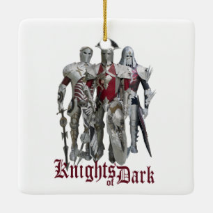 Knights of Dark Ceramic Ornament