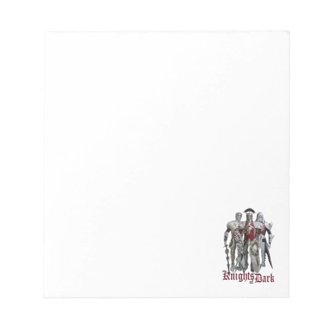 Knights of Dark Notepad (Front)