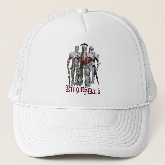 Knights of Dark Trucker Hat (Front)
