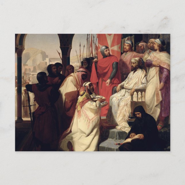 Knights of the Order of St. John of Jerusalem Postcard (Front)