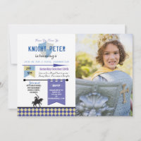 Knights Princess Knight Birthday Party Photo