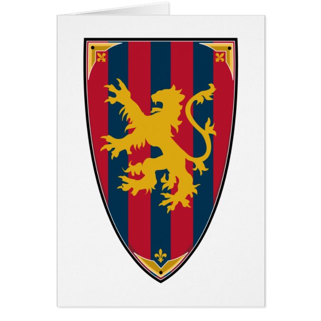 Knights Shield Card (Front)