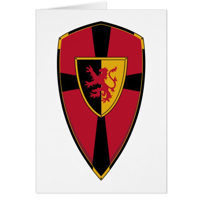 Knights Shield Card (Front)