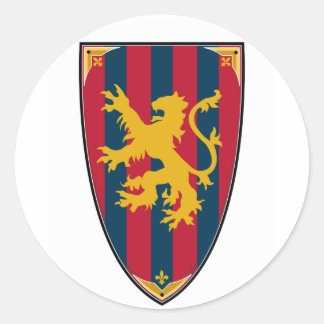 Knights Shield Sticker