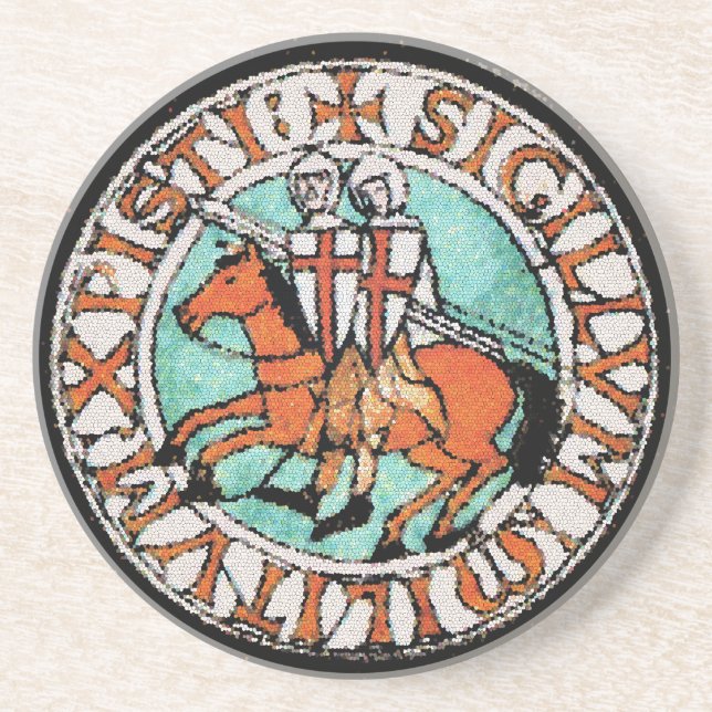 Knights Templar Coaster (Front)