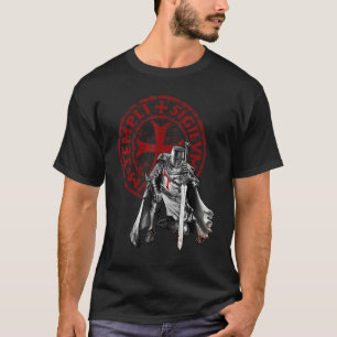 Knights Templar Cross Christian Soldiers 1 T-Shirt