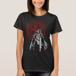 Knights Templar Cross Christian Soldiers 1 T-Shirt