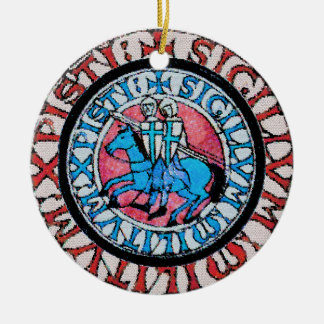 Knights Templar Emblem Ornament dual