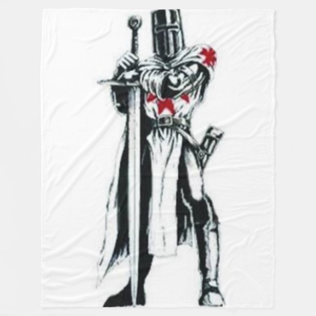 KNIGHTS TEMPLAR FLEECE BLANKET (Front)