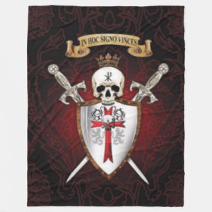 KNIGHTS TEMPLAR FLEECE BLANKET